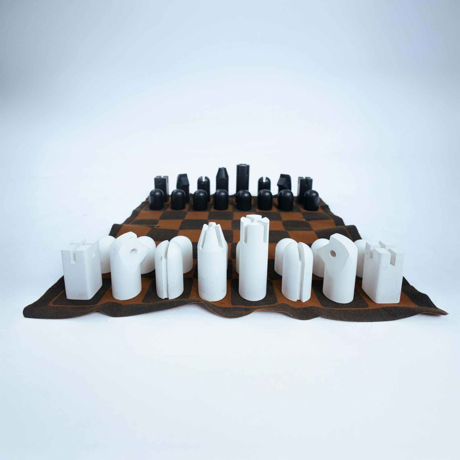 Carl Auböck Modern Wooden Chess Set For Werkstätte Auböck, Austria Vienna 1960´S photo for sale