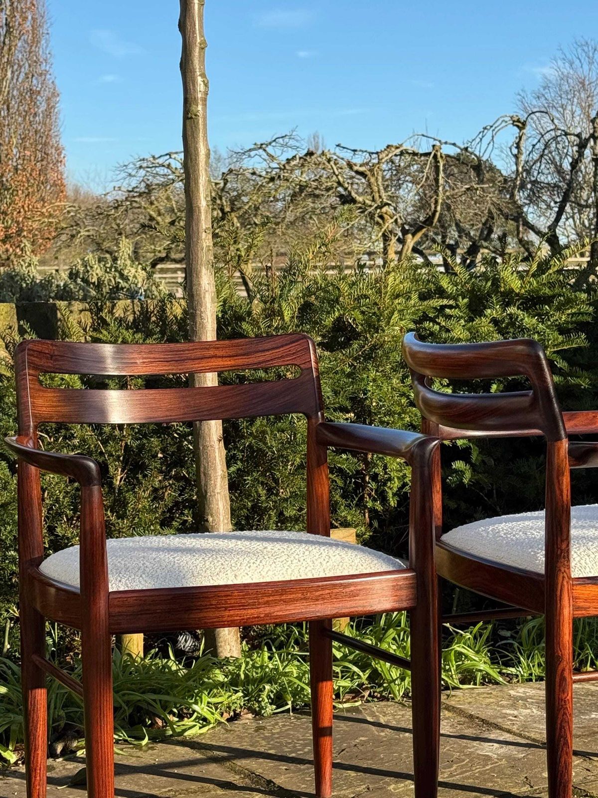 7000.0 Danish Rosewood Dining Table And Eight Rosewood Chairs By H W Klein For Bramin 1960s   Pending A10 Certificate photo