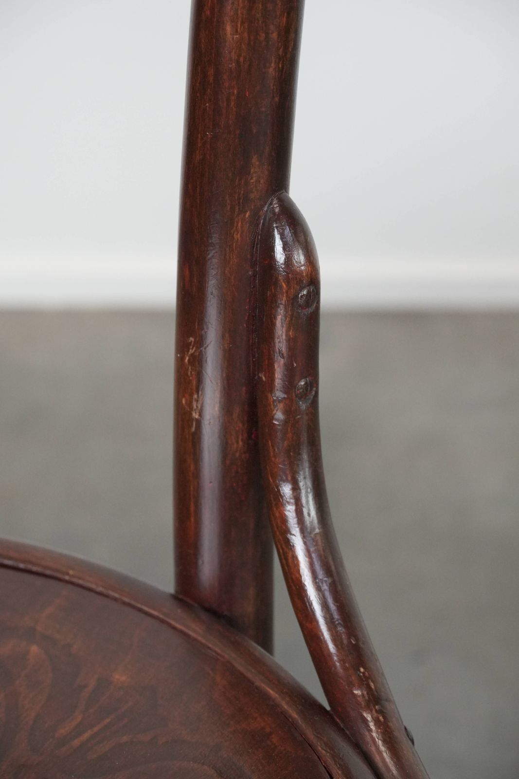 photo for sale Set Of Four Lovely Timeless Vintage Wooden Cosmos Bistro Design Chairs With Beautiful Carvings And Beautiful Details