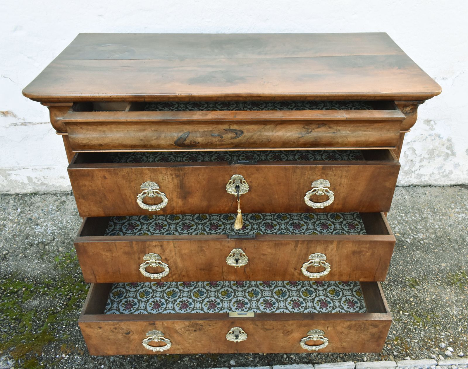 photo buy French Chest Of Drawers In Walnut Louis Philippe Period 19th Century