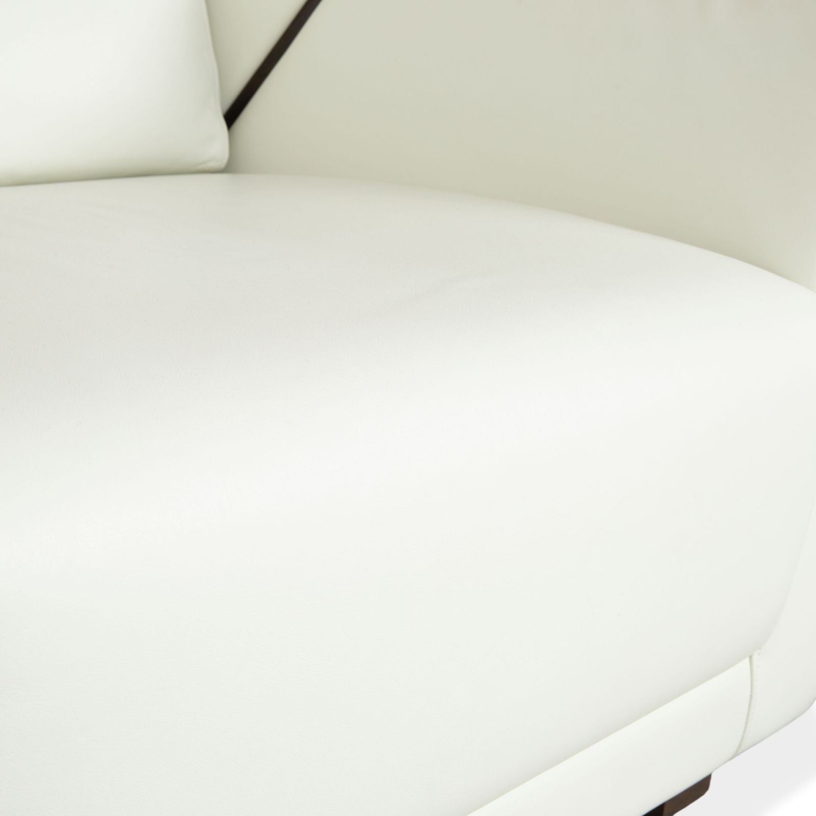 Rolf Benz 350 Leather Armchair White Cream photo Furniture