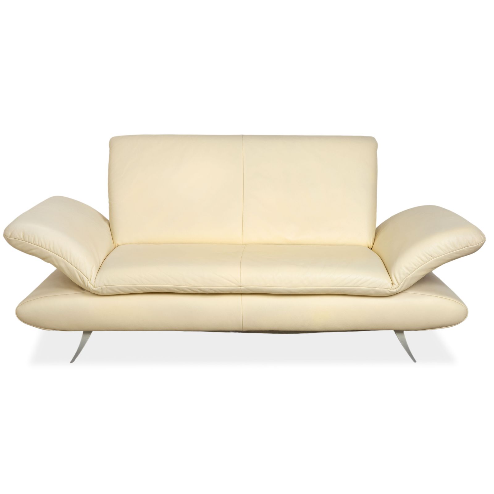 Koinor Rossini Leather Sofa Cream Two Seater Function