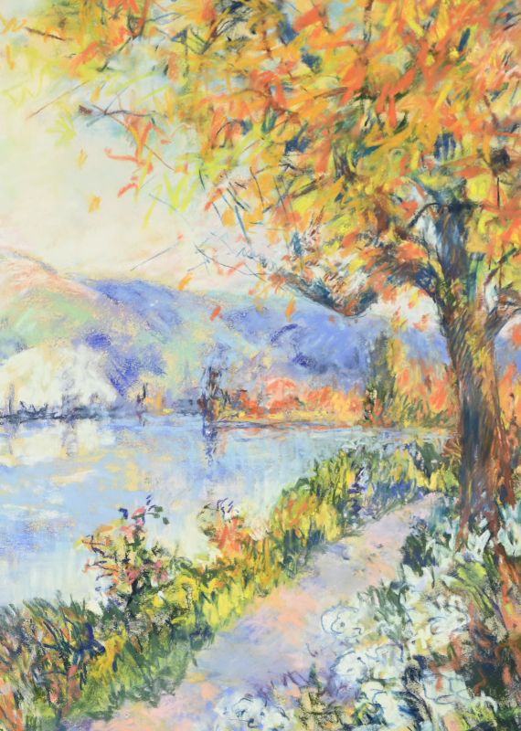Edge Of The Seine In Autumn photo 500.0