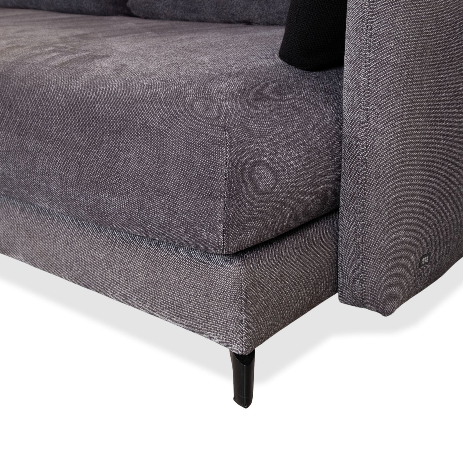 Canapé d'angle Rolf Benz Nuvola en tissu, gris anthracite photo for sale