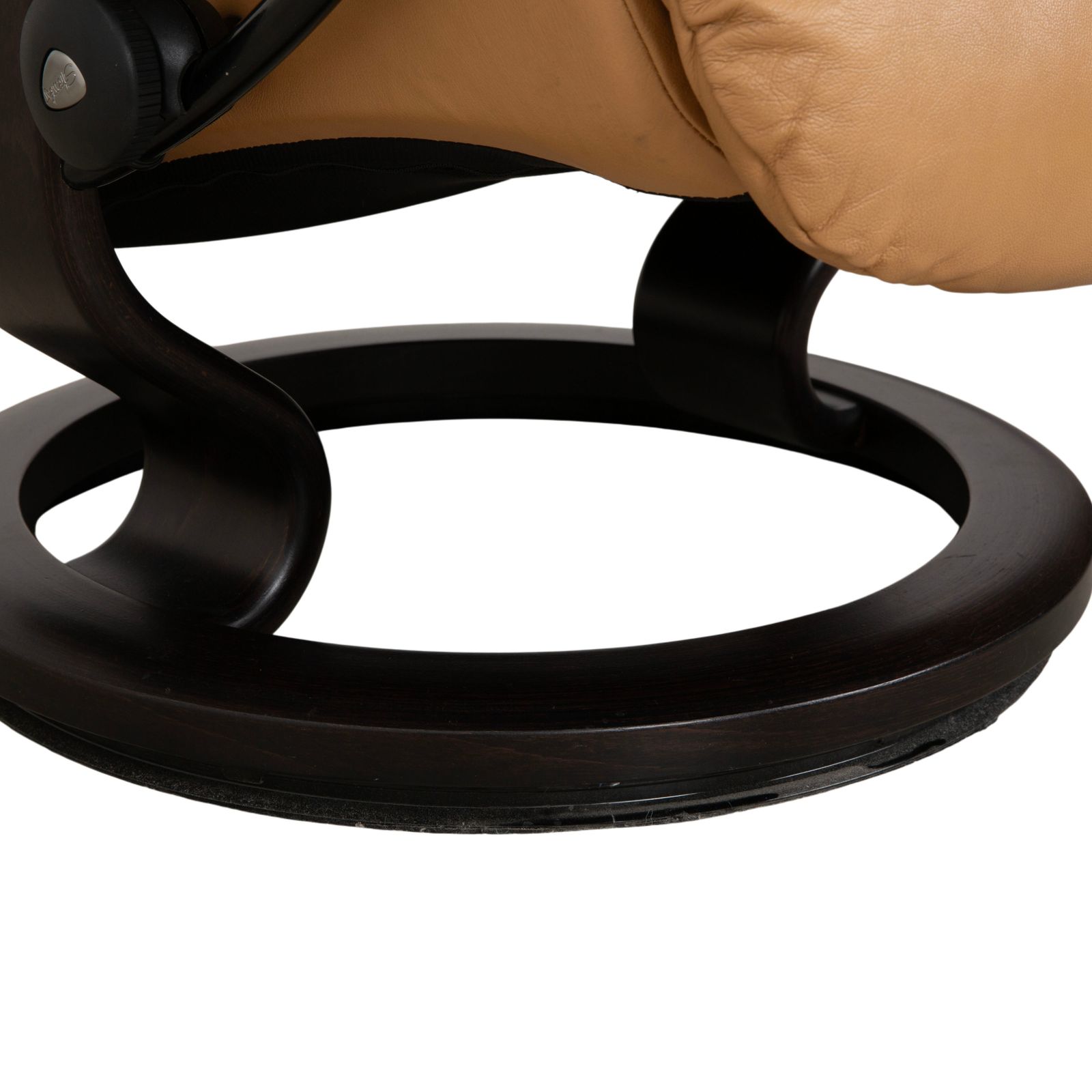 Stressless Reno Leather Recliner Beige Incl. Footstool, Manual Function photo 1676.0