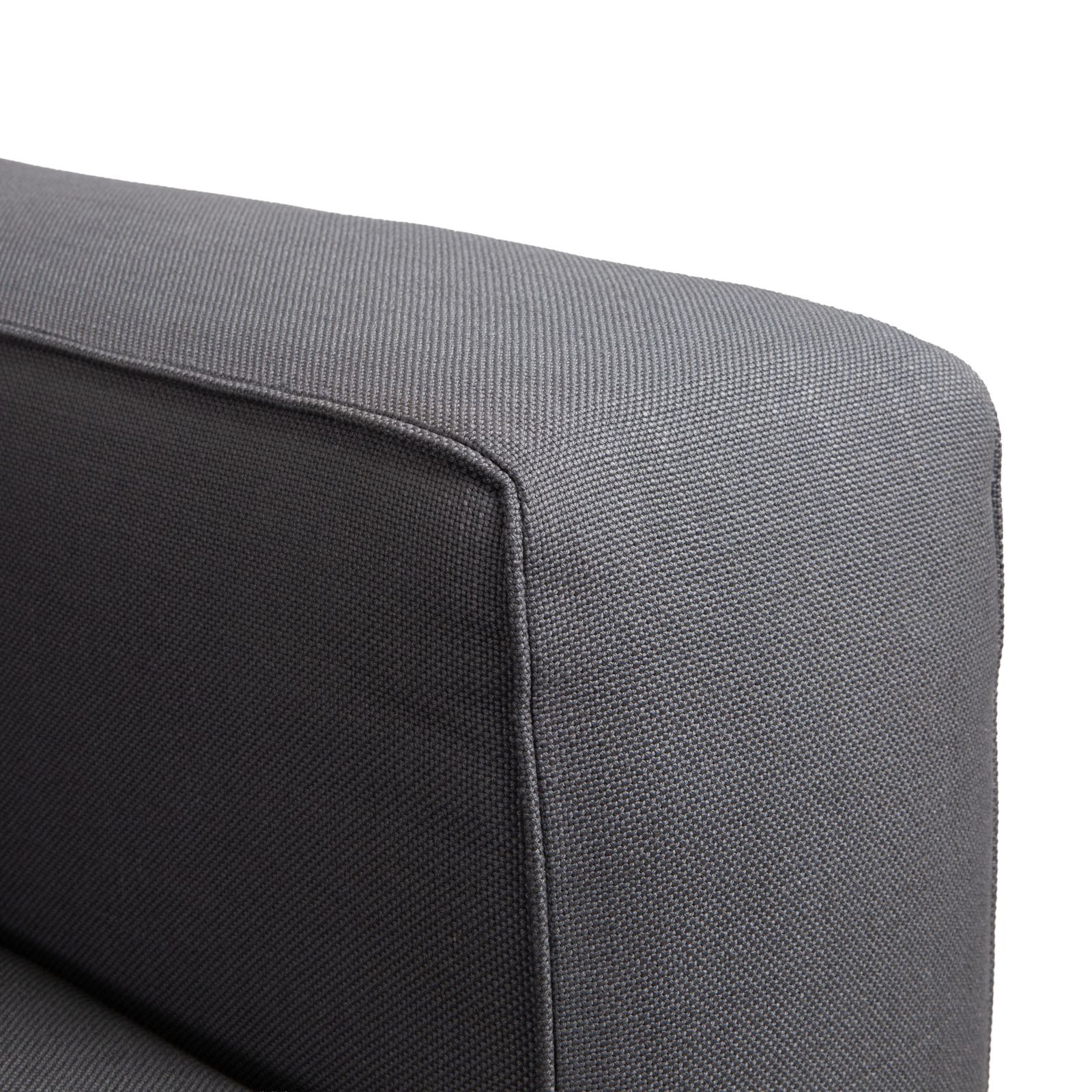 Canapé d'angle Minotti en tissu gris photo Mobilier