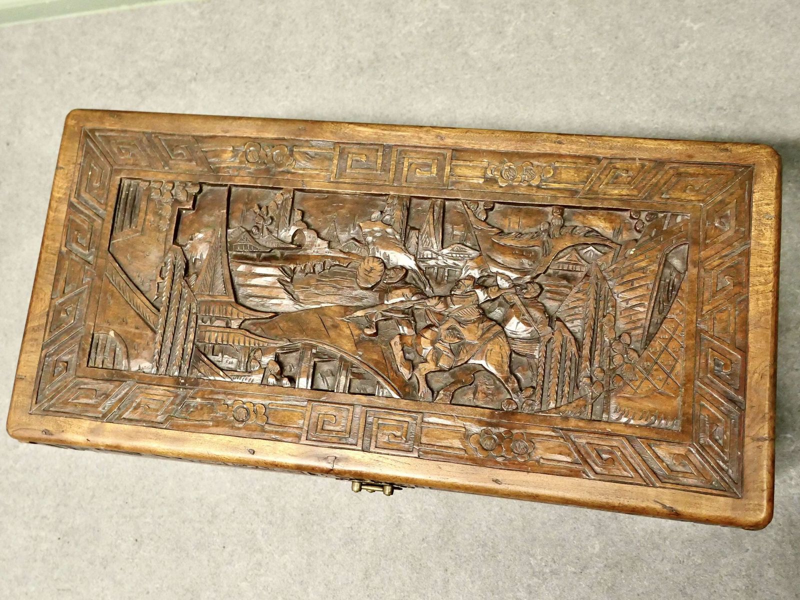Petite Carved Camphor Wood Chest This Beautiful Little Carved Chest Is Made From Camphor W photo Furniture
