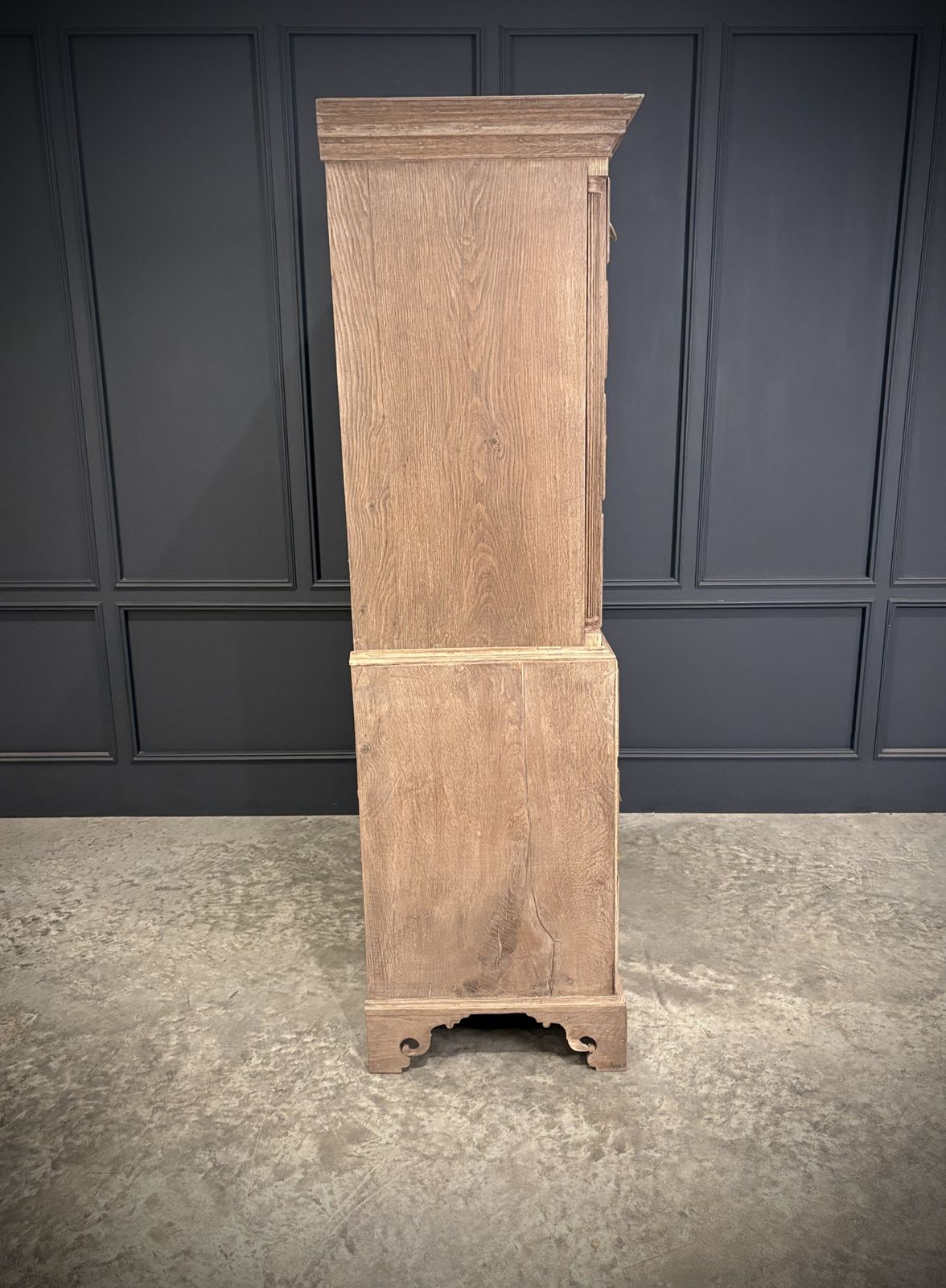 Georgian Bleached Oak Chest On Chest photo buy