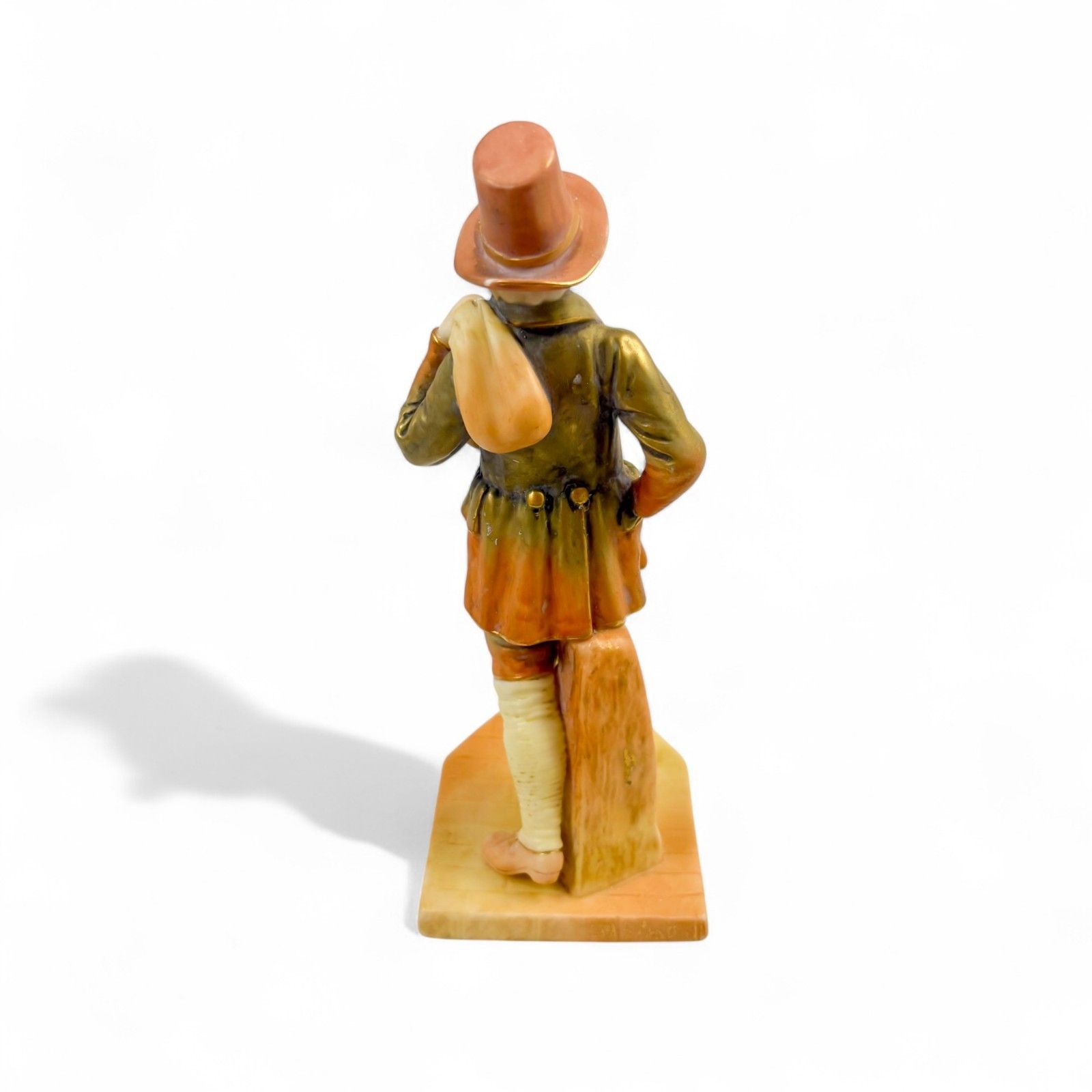 Victorian Royal Worcester Porcelain Country Gentleman Figure James Hadley 1896 photo Home Decor