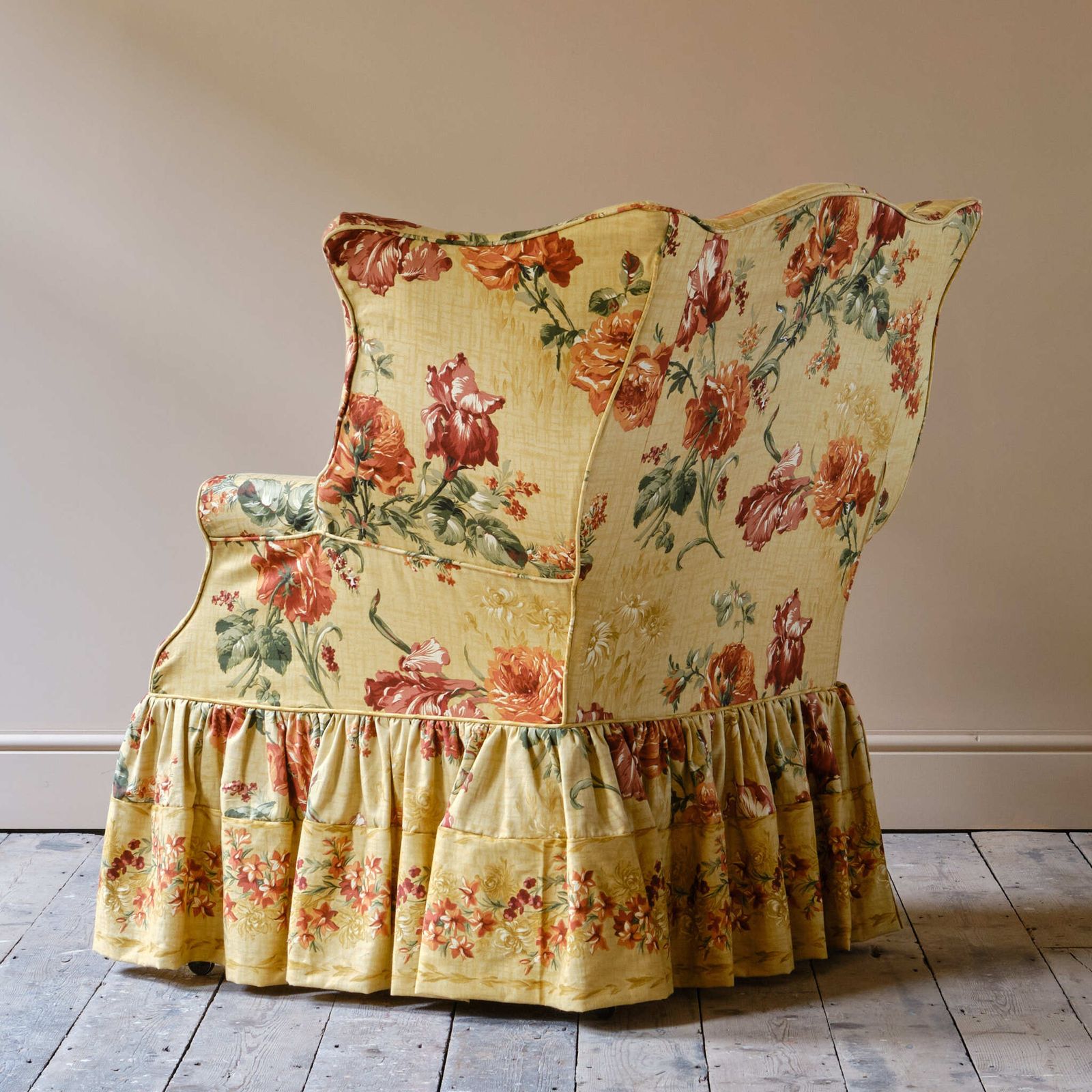 Huge George III Wingback Armchair photo vinterior