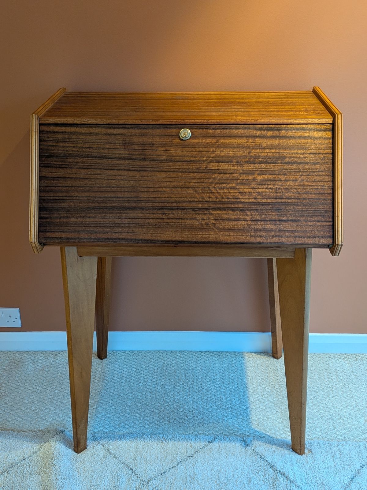 Morris Of Glasgow Mid Century Cumbrae Secretaire Bureau Desk