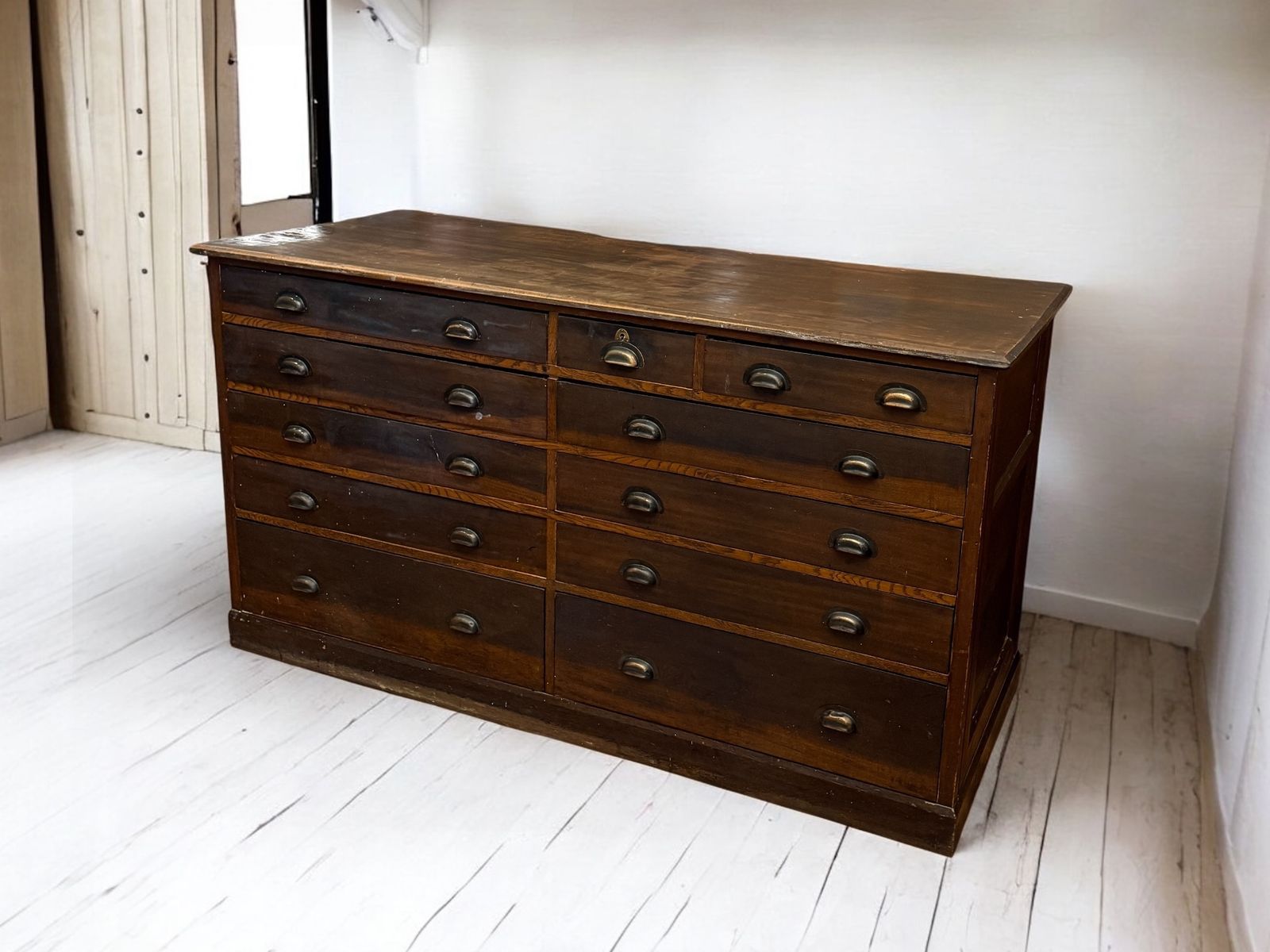 Large Bank Of Drawers Haberdashery Counter photo Furniture