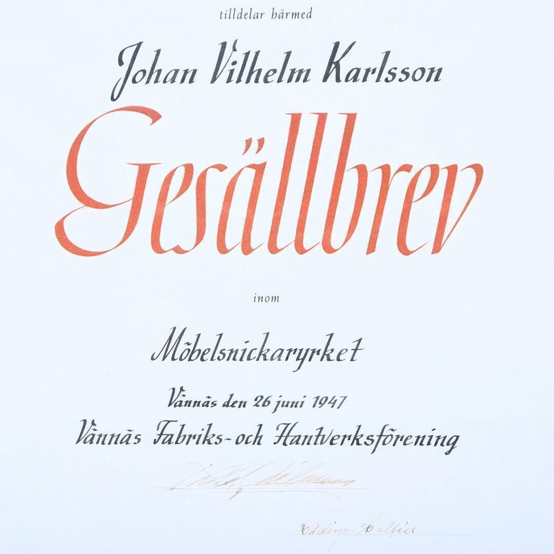 Biedermeier Art Deco Style Partners Desk Curved Johan Vilhelm Karlsson 1947 photo vinterior