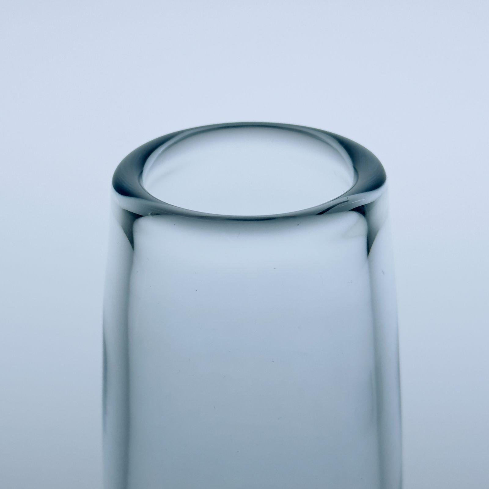 photo buy Original Blue Glass Vase By Per Lütken For Holmegaard, Denmark, 1960s