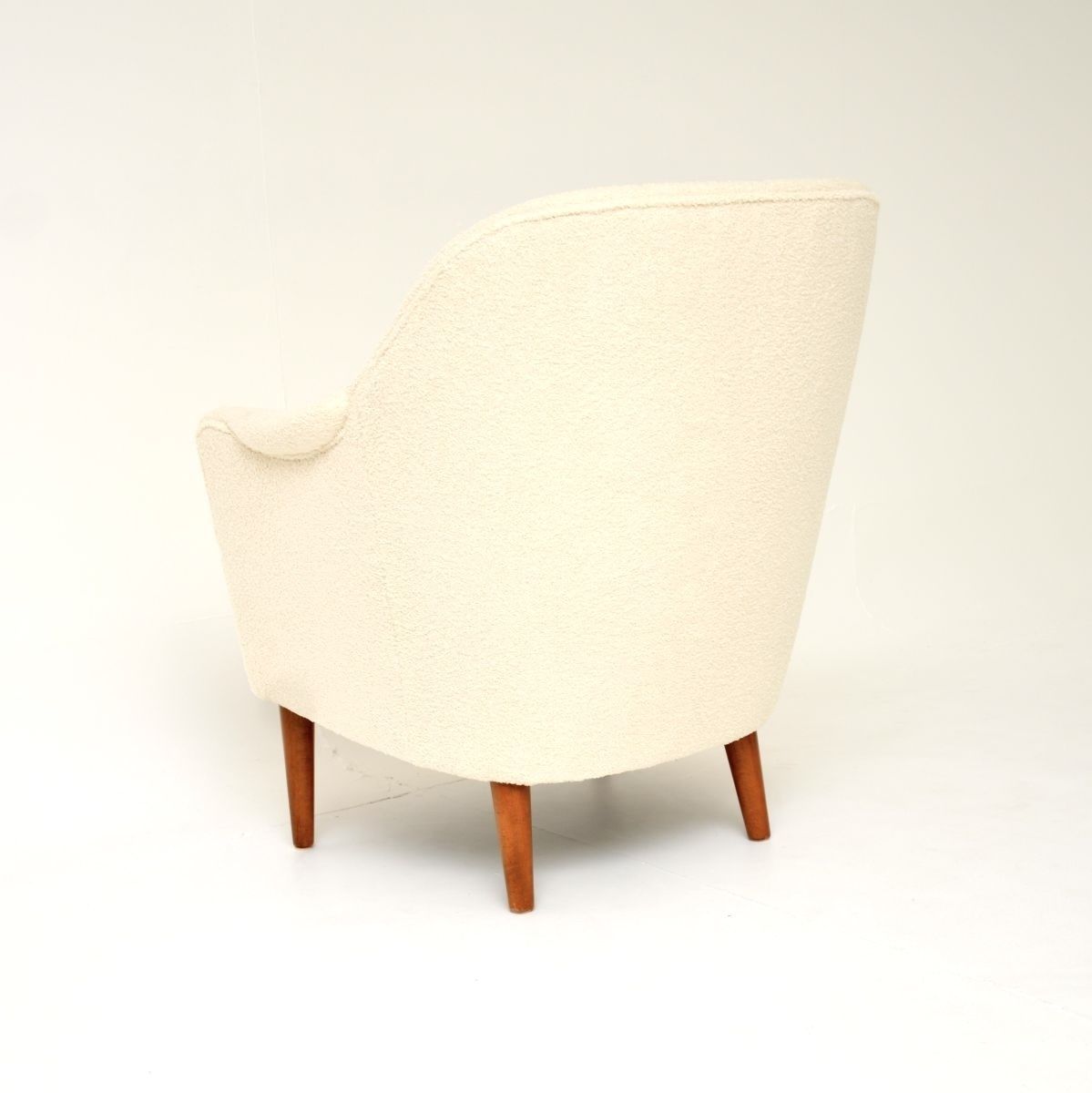Vintage Swedish Samspel Armchair By Carl Malmsten photo vinterior