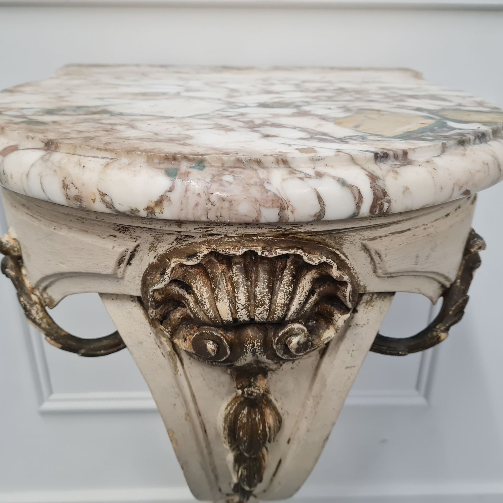 Rare Pair Of French Console Tables C1870 Free Delivery Eng/Wales photo vintage