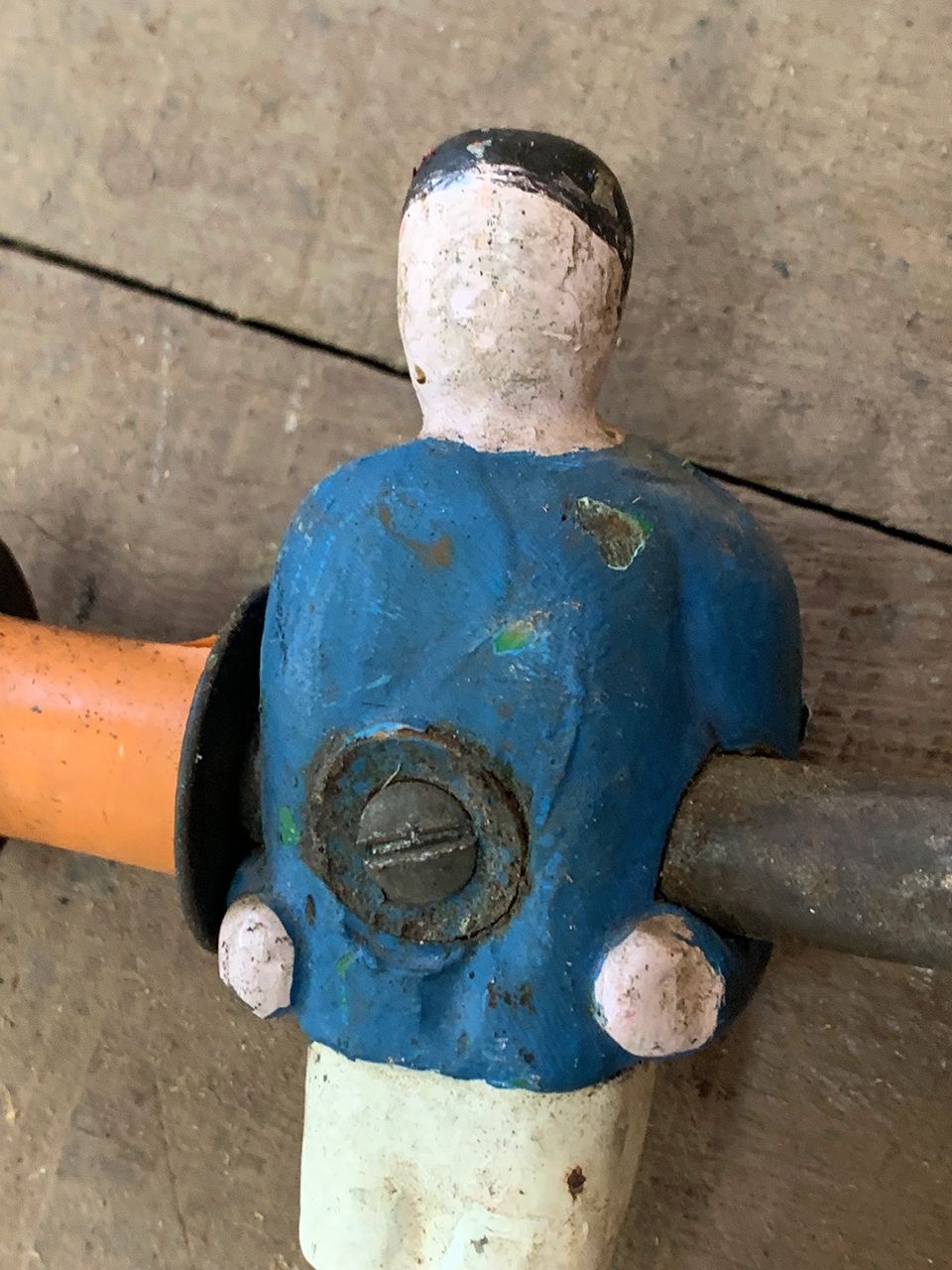 photo for sale Reclaimed Set Of 4 X 1930's Table Football Rods