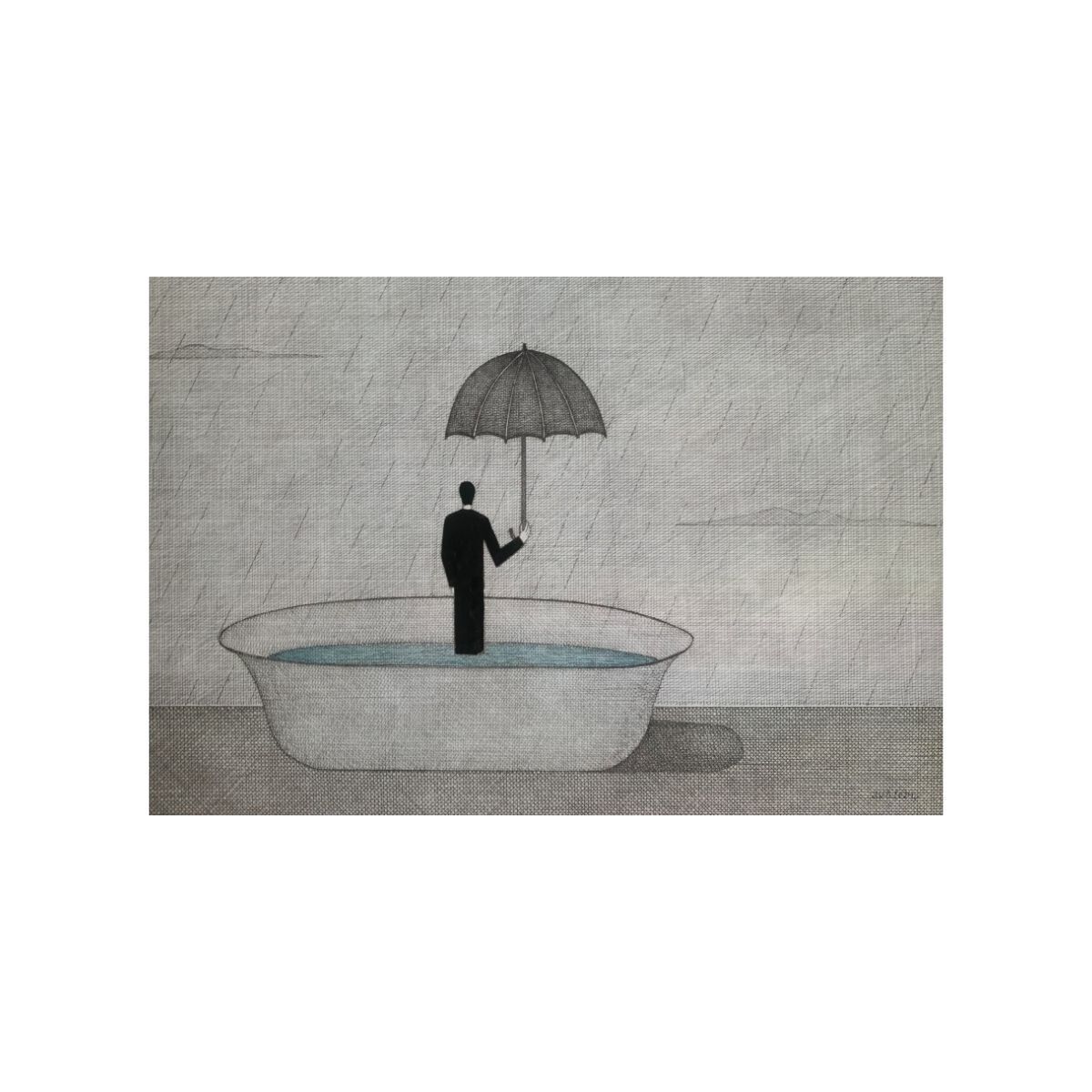 A Man In The Rain, 2024 Joanna Wiszniewska Domanska photo furniture