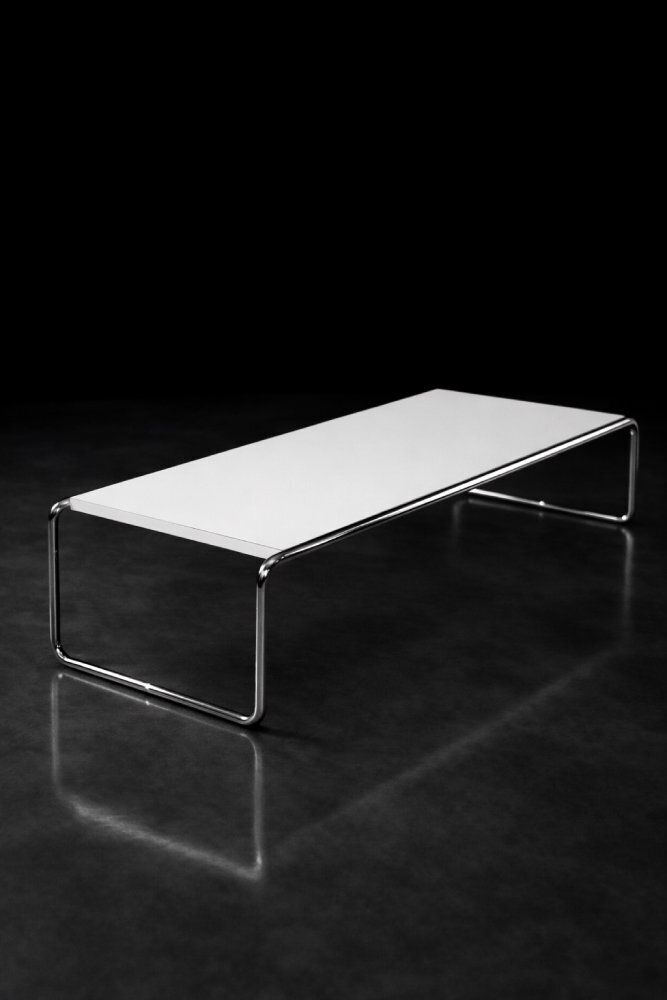 photo buy Mid Century Italiaans Modern Laccio Kiga Salontafel Van Marcel Breuer Voor Gavina, Jaren 1960