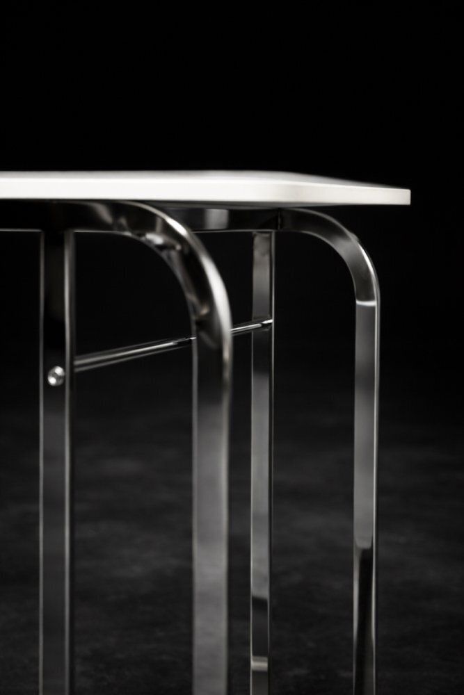 Vintage Italian White Coffee Tables By Antonio Citterio For Flexform, 1997, Set Of 2 photo for sale