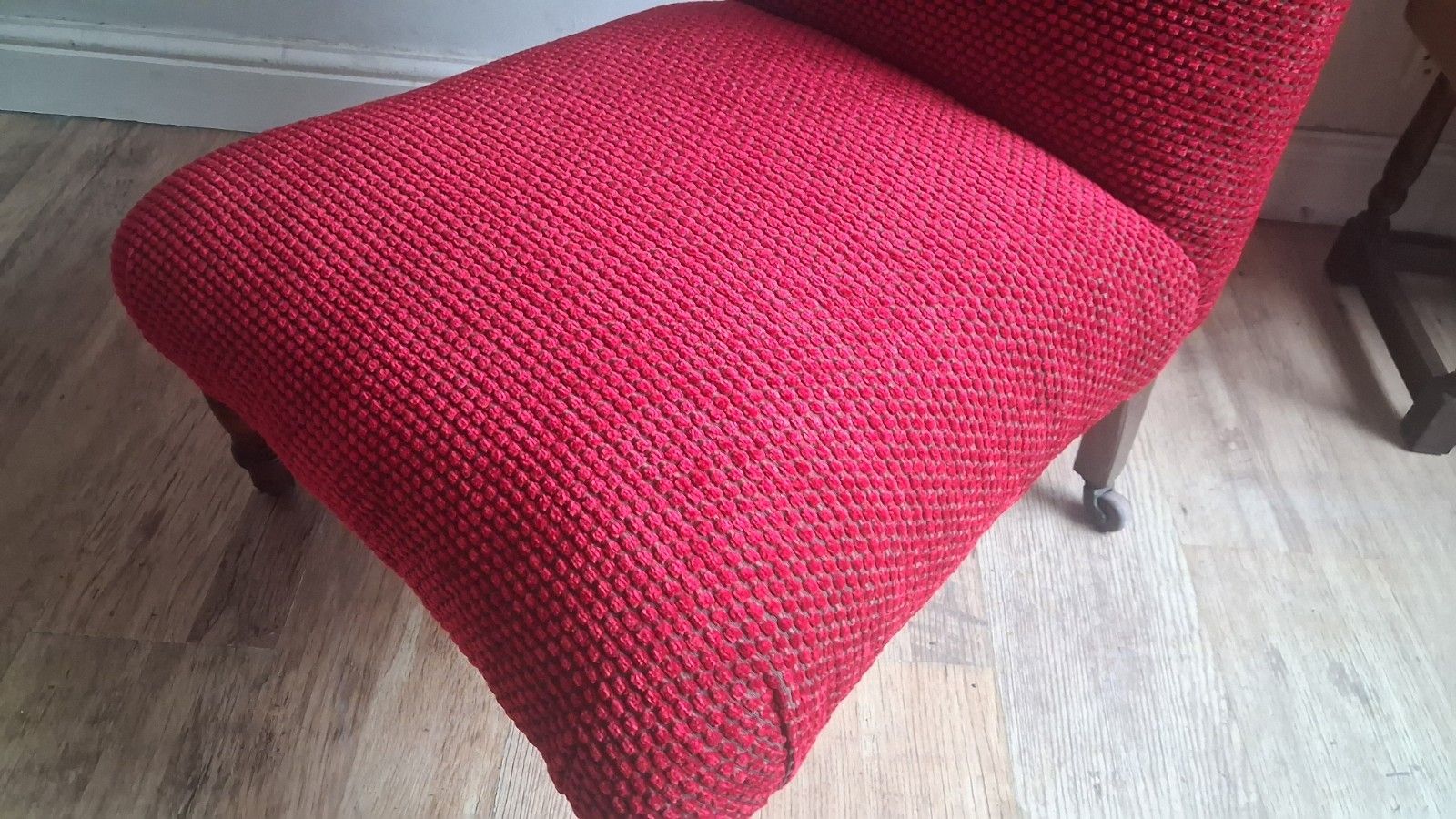 Newly Upholstered Original 19th Century Prayer Chair,Bedroom /Hall/Landing Chair photo furniture