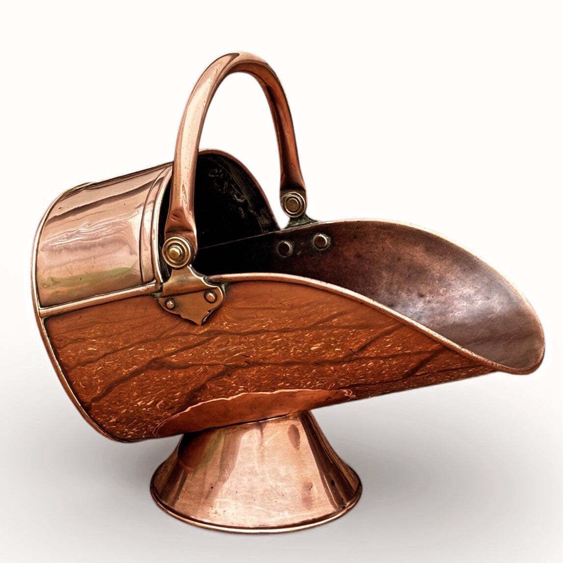 Victorian Copper Coal Bucket