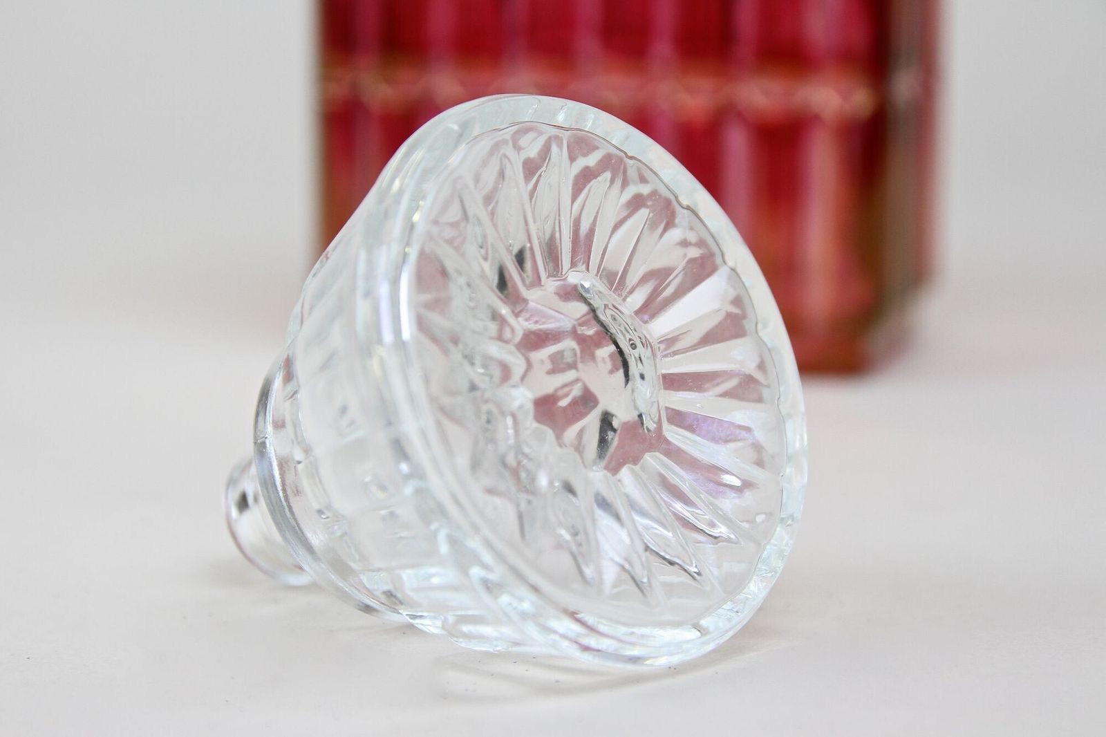 photo for sale 20th Century Art Deco Glass Decanter Or Liquor Bottle, Austria Ca. 1930