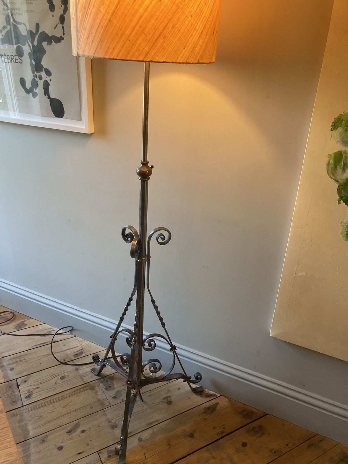 Standard Lamp, Floor Lamp, Good Quality, Modern In Art Nouveau Style photo 80.0