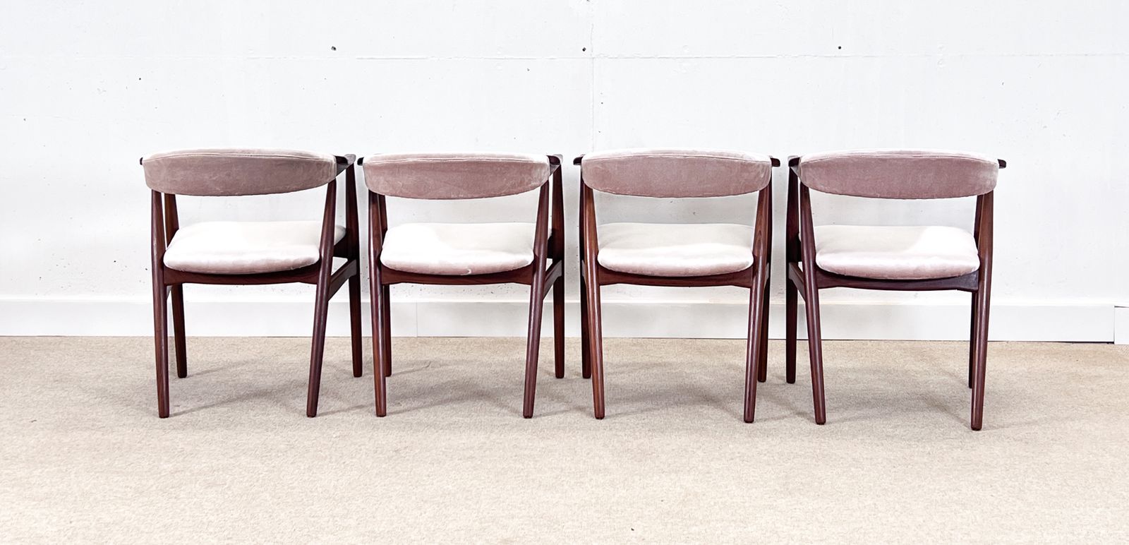 photo for sale Pair Of Danish Armchairs By Thomas Harlev For Fastrup, Afromosia, 1960s