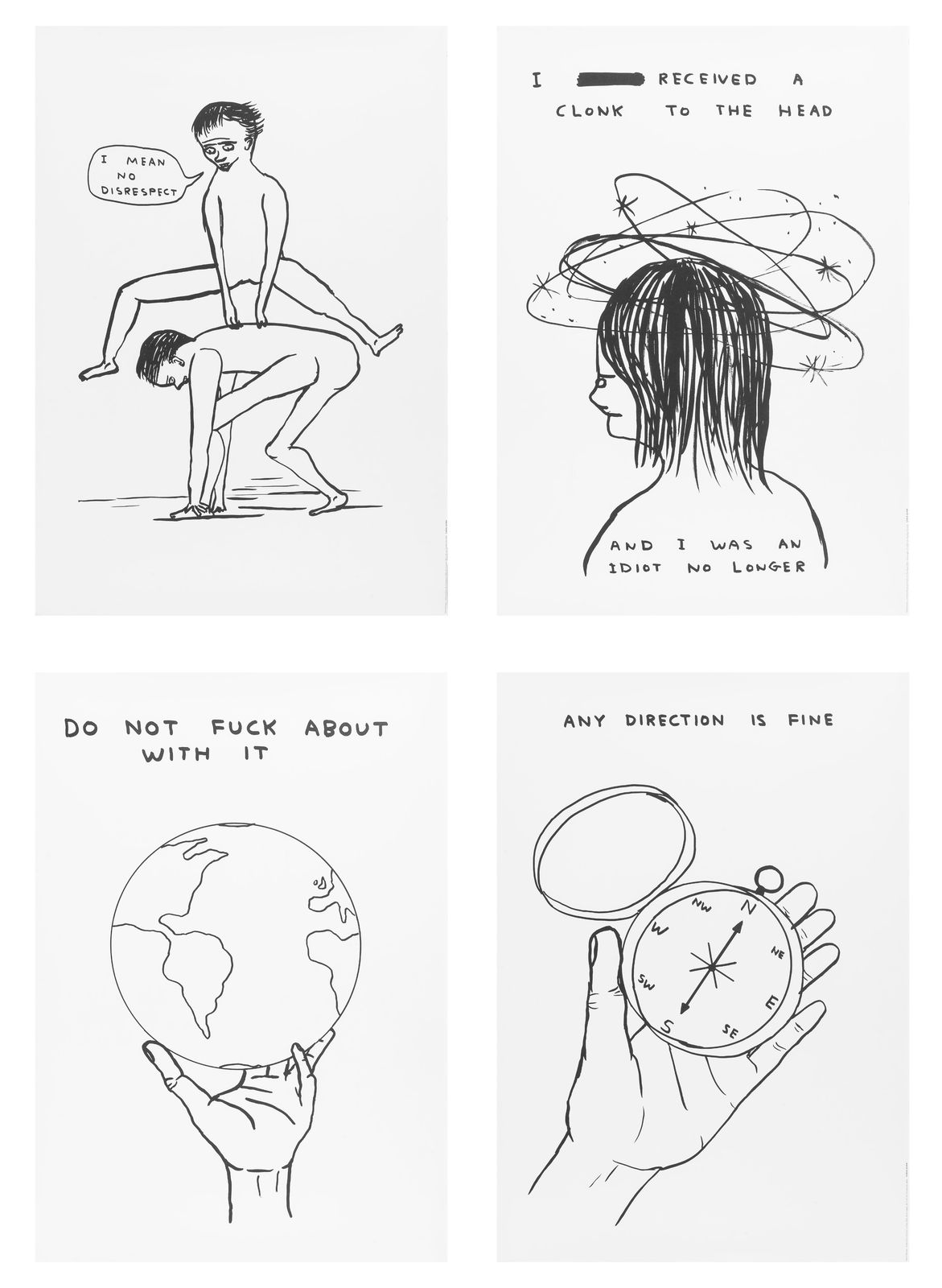 David Shrigley Full Set Of Human Behaviour