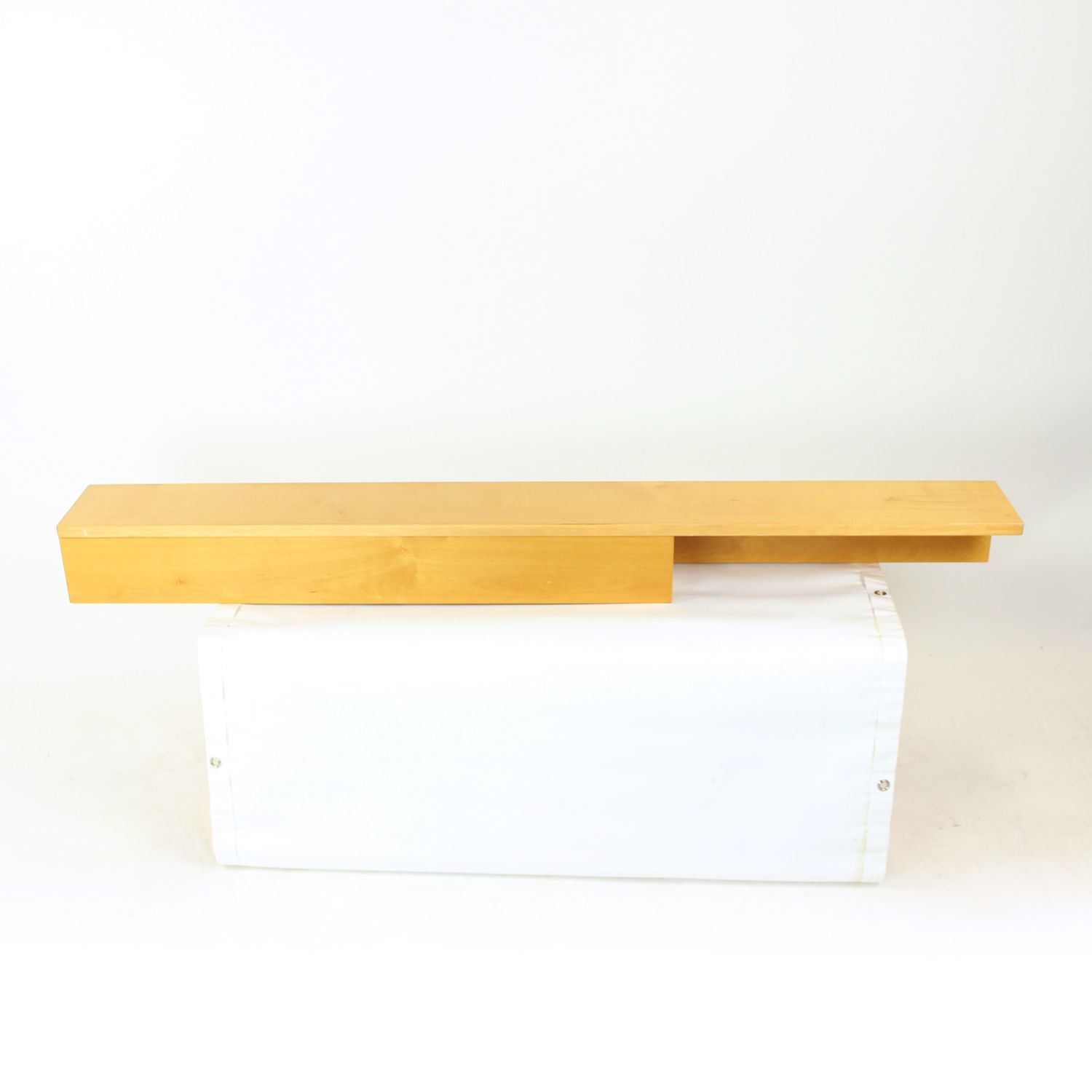 Floating Shelf In Birch By Up Zavody, Czechoslovakia 1986 photo for sale