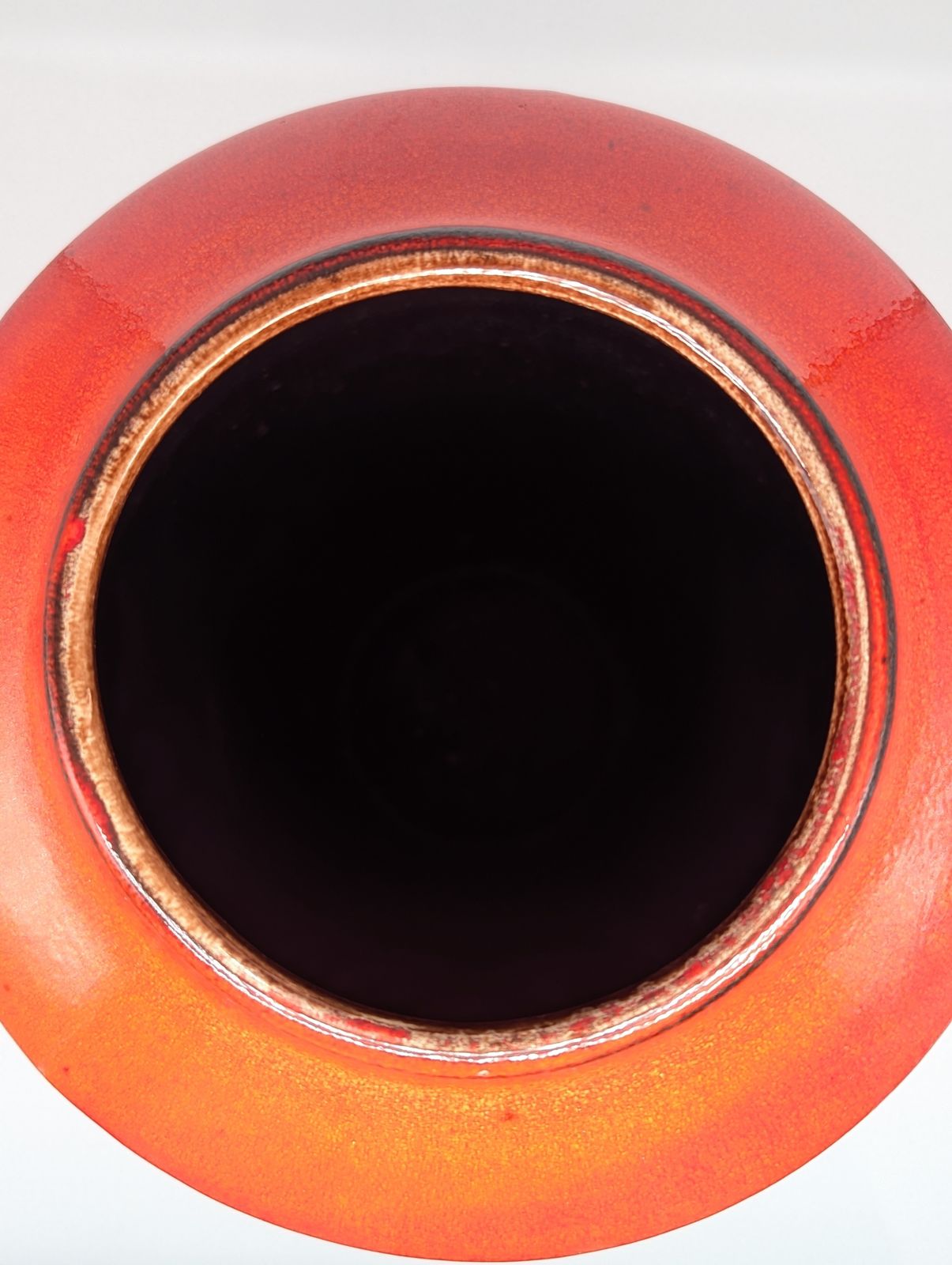 photo buy Large West German Lava Floor Vase By Scheurich Model 517–45, C.1970