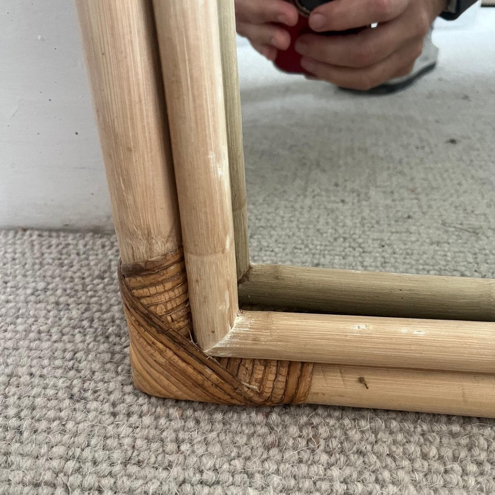 Full Length Huge Wood Framed Mirror photo Home Decor