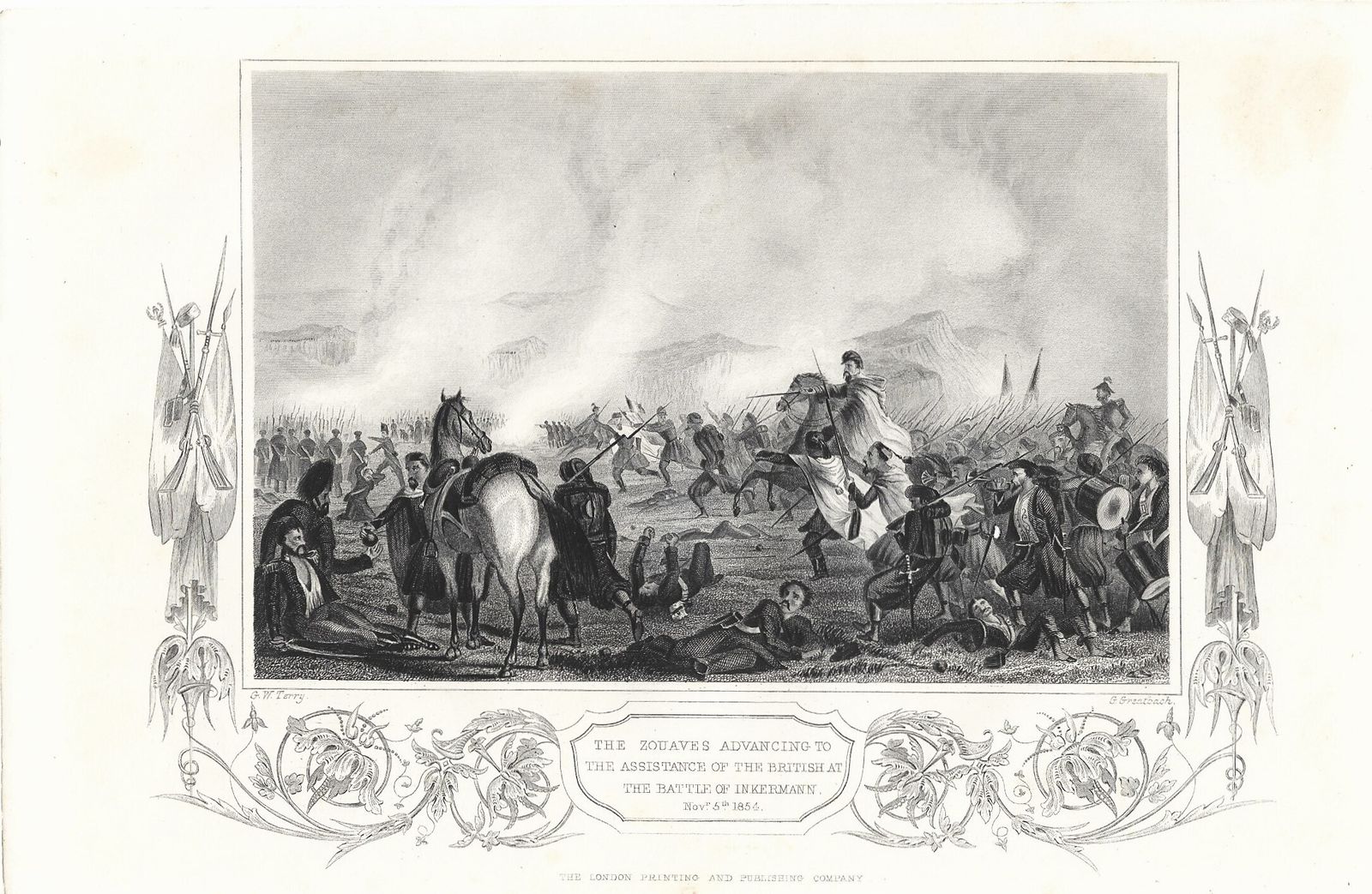 (Crimea) A Set Of 10 Engravings Depicting The Crimea War, The Battles With The Russian Empire By John Tallis C1858