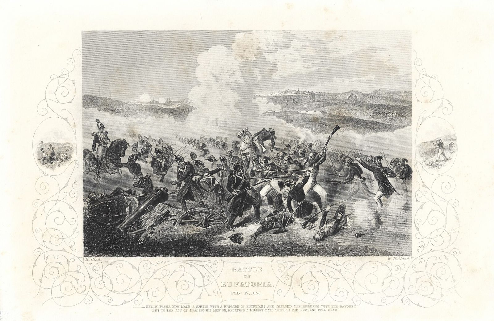(Crimea) A Set Of 10 Engravings Depicting The Crimea War, The Battles With The Russian Empire By John Tallis C1858 photo for sale