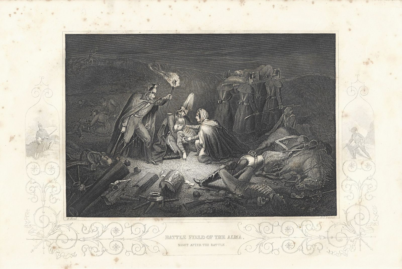 (Crimea) A Set Of 10 Engravings Depicting The Crimea War, The Battles With The Russian Empire By John Tallis C1858 photo vintage