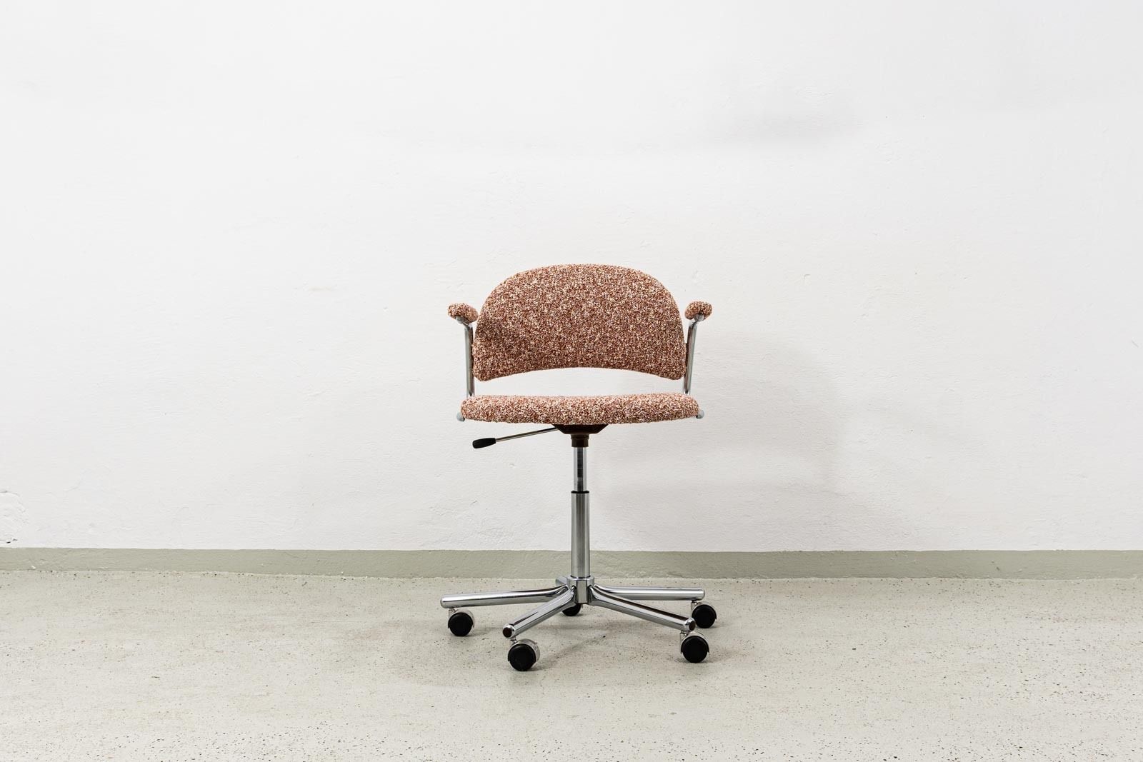 Vintage Office Swivel Chair From Kovona In Kvadrat Fabric, 1990s photo for sale