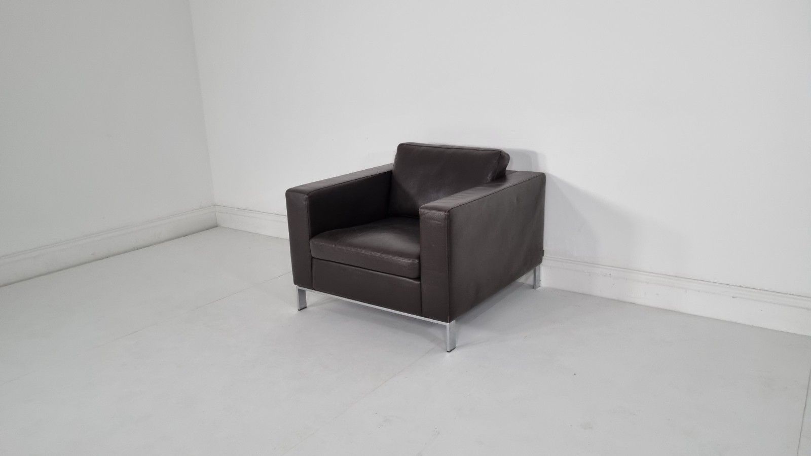 Walter Knoll Foster 503 Chair In Sumptuous Chocolate Brown Leather Pristine #2 photo 1920.0