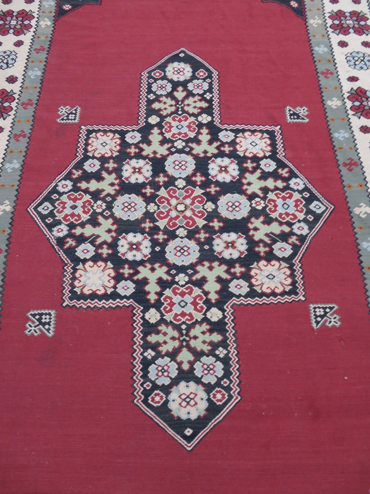 Antique Bessarabian Kilim. 297cm X 186cm. photo for sale
