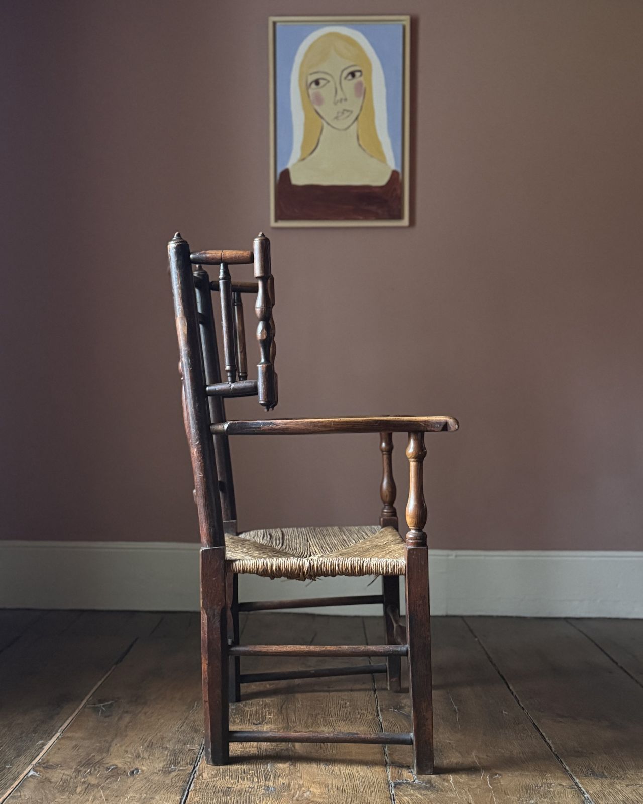 Rare 19th Century Cheshire Armchair photo Furniture