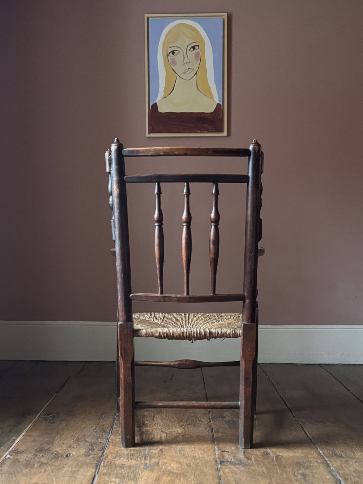 Rare 19th Century Cheshire Armchair photo vinterior