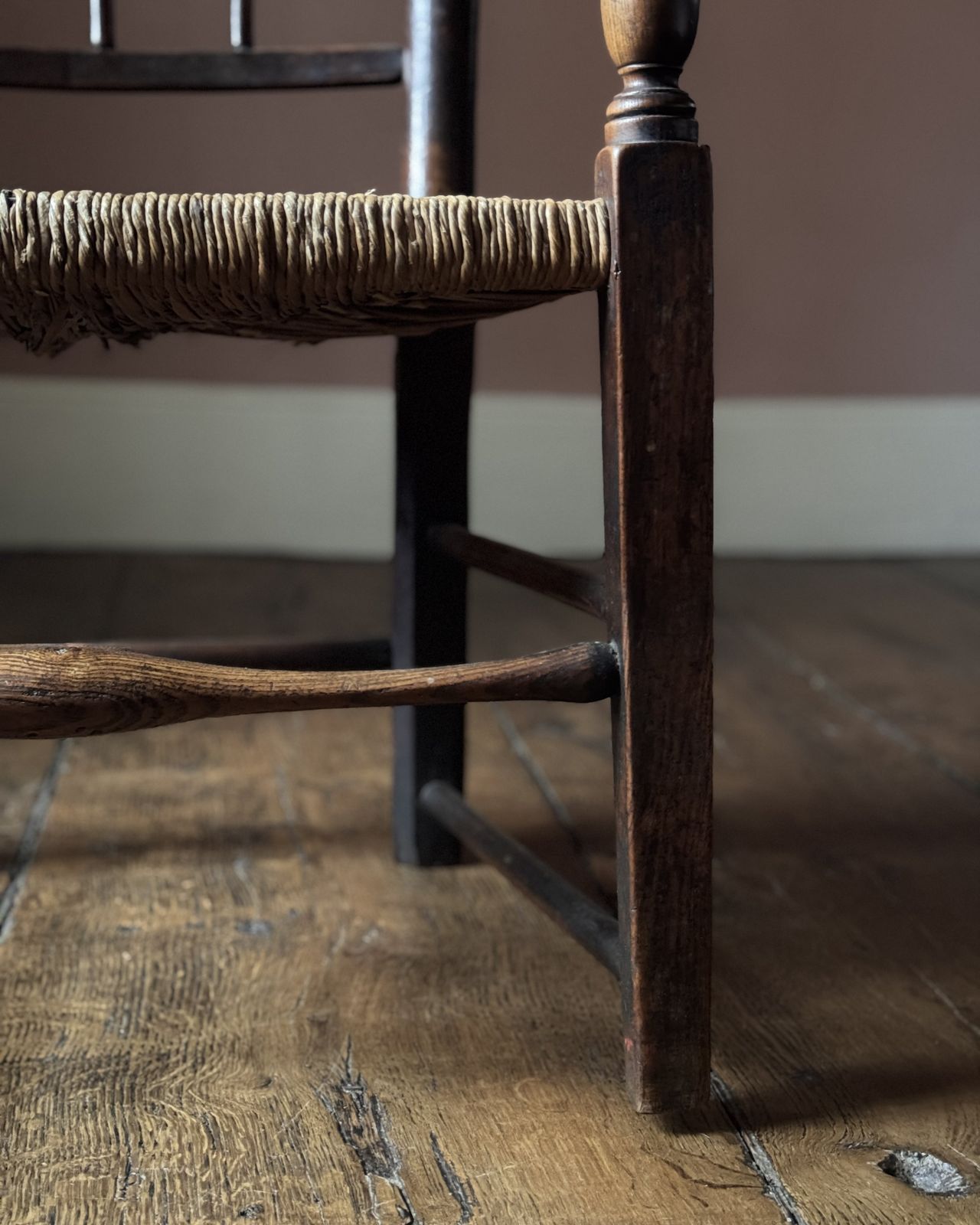 photo for sale Rare 19th Century Cheshire Armchair
