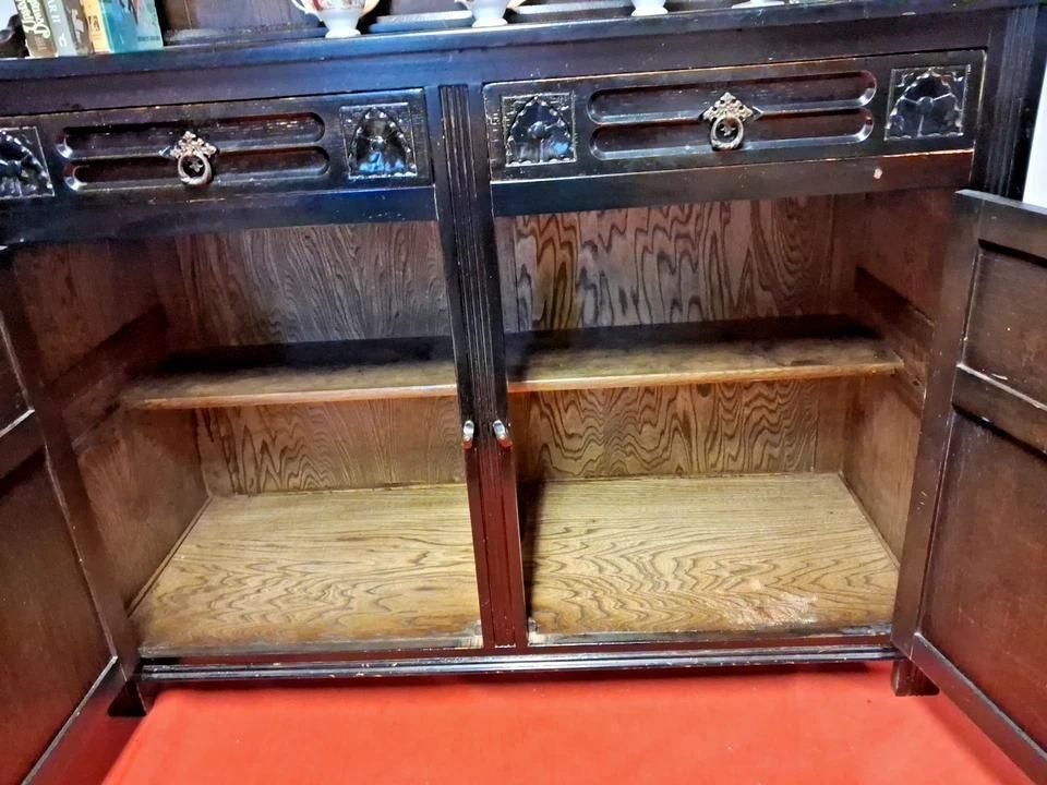 photo furniture Vintage Dutch Dresser Display Kitchen Dresser Bookcase With Lots Of Storage