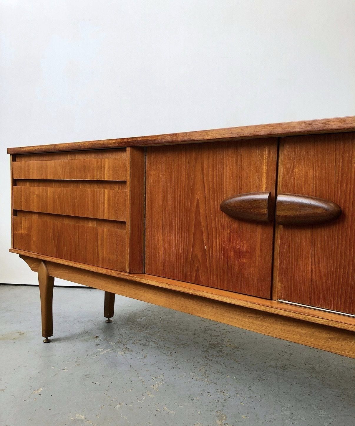 Vintage 1970s Jentique Teak Sideboard. Danish G Plan Mid Century photo Furniture