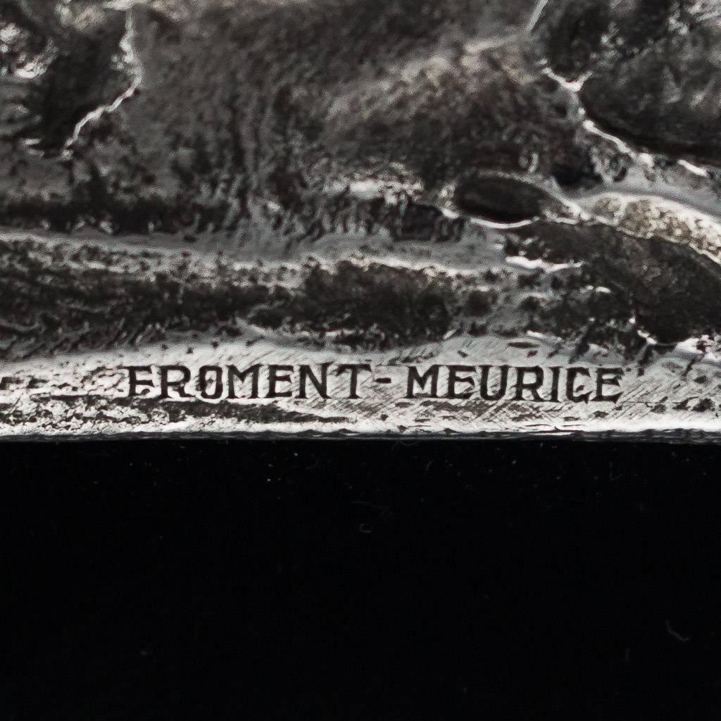 photo for sale Antique 19th Century, French Solid Silver Centrepiece, Froment Meurice, Paris