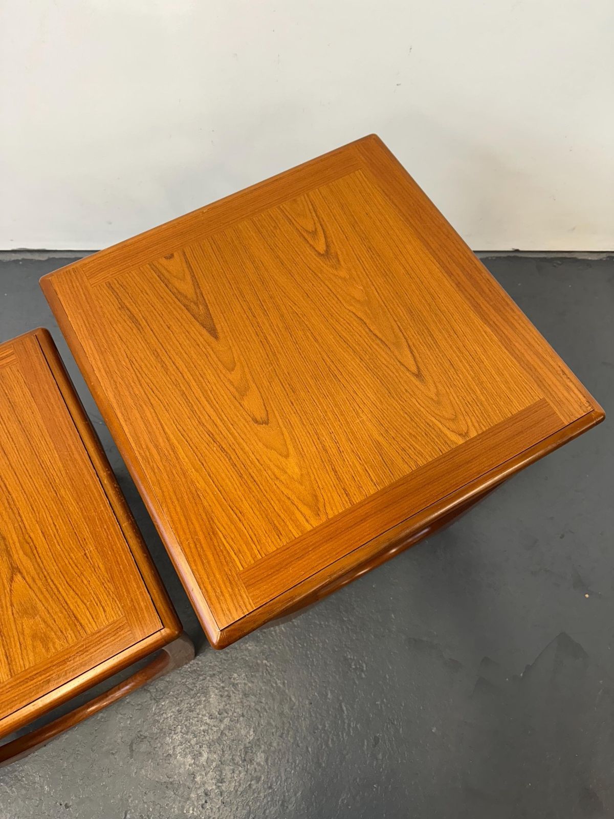photo for sale Vintage G Plan Teak Astro Fresco Nest Of Tables. Danish Retro Mid Century