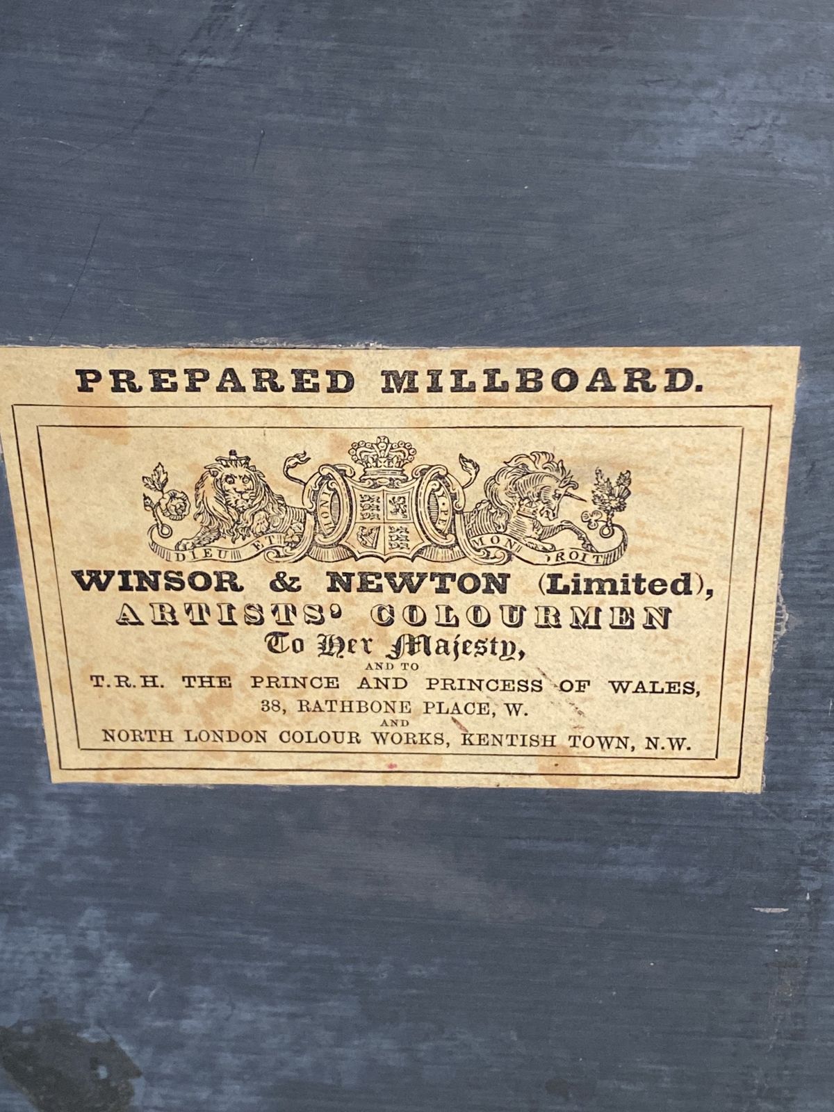 photo vintage William Woodhouse British Artist 1857 1939