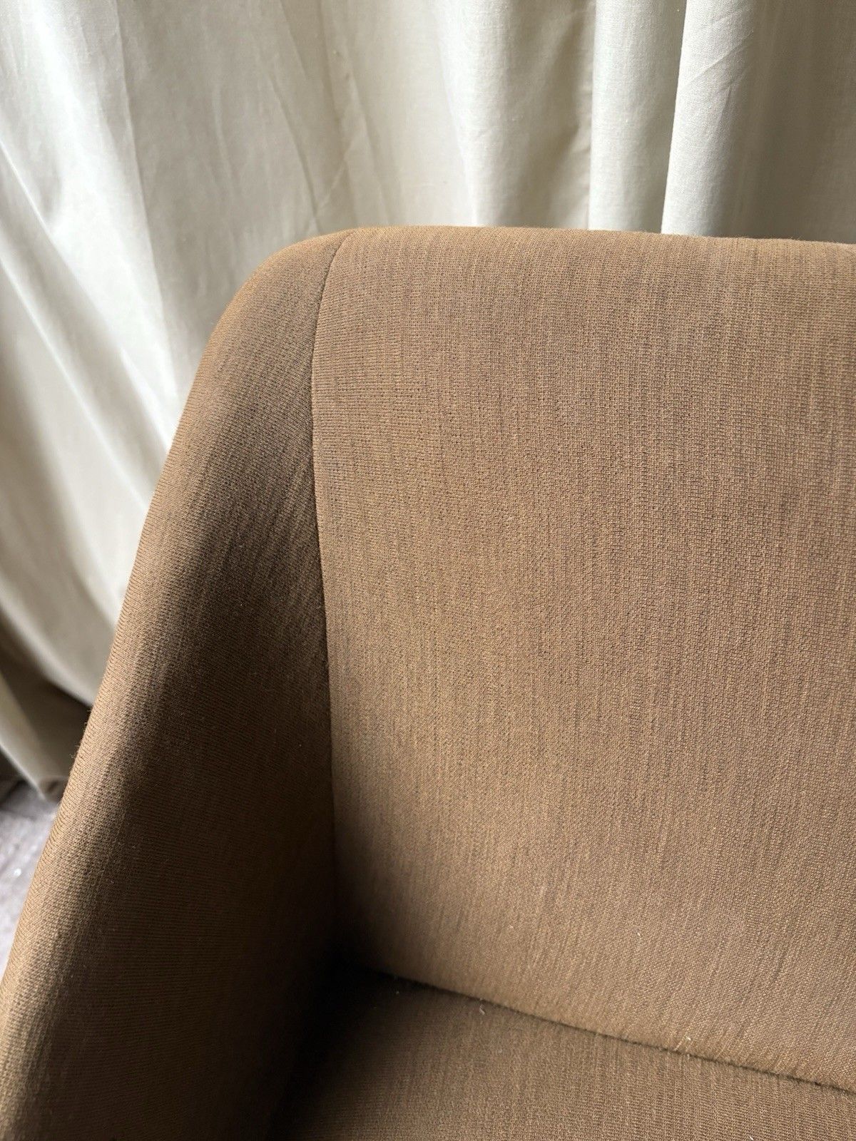 photo vinterior Vtg Mid Century Beaufort 70s Modernist Cubic Lounge Desk Accent Chair R1044