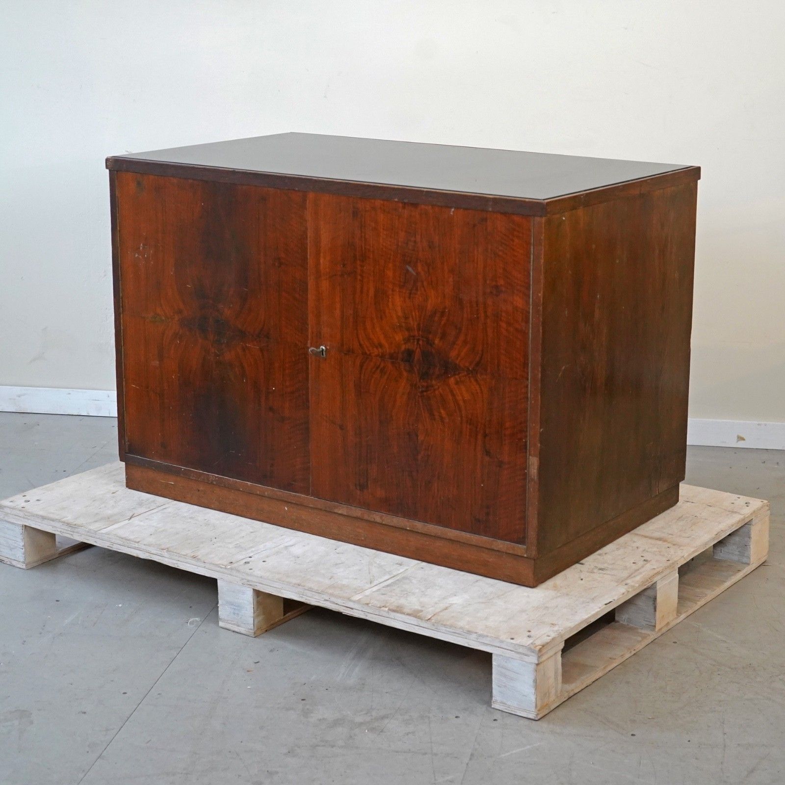 French Art Deco Glass Top  Haberdashery Unit