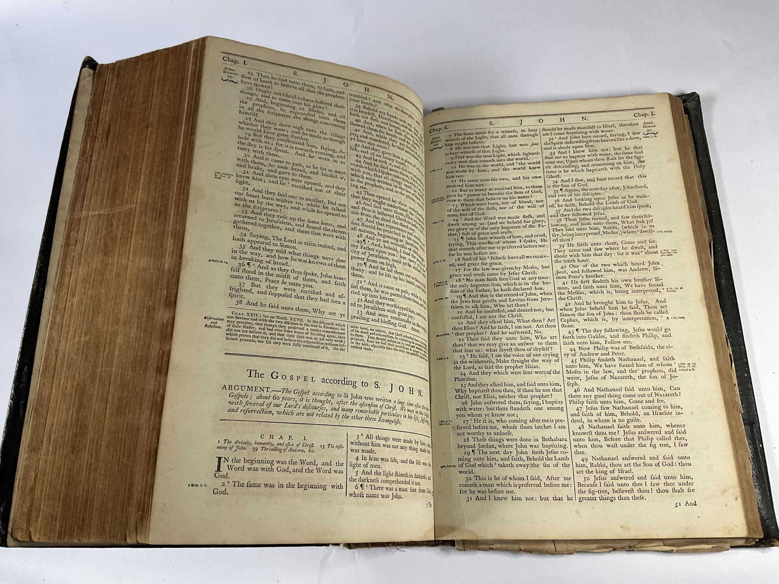 Home Decor Antique Bible, Milliken & Little 1777 With Apocrypha. photo